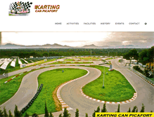 Tablet Screenshot of kartingcanpicafort.com